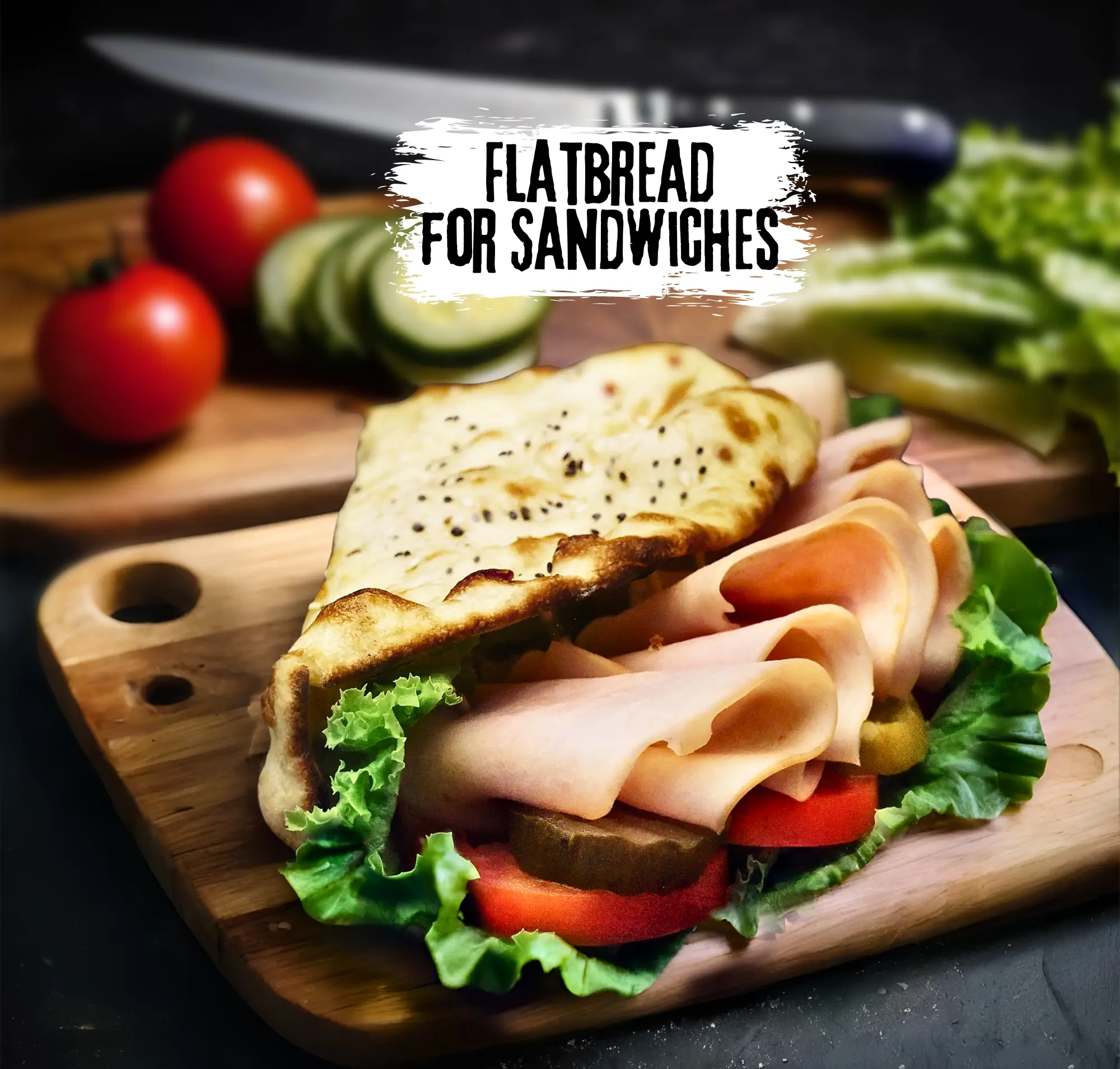 Flat Bread Sandwich